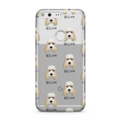 Grand Basset Griffon Vendeen Icon with Name Google Pixel Case