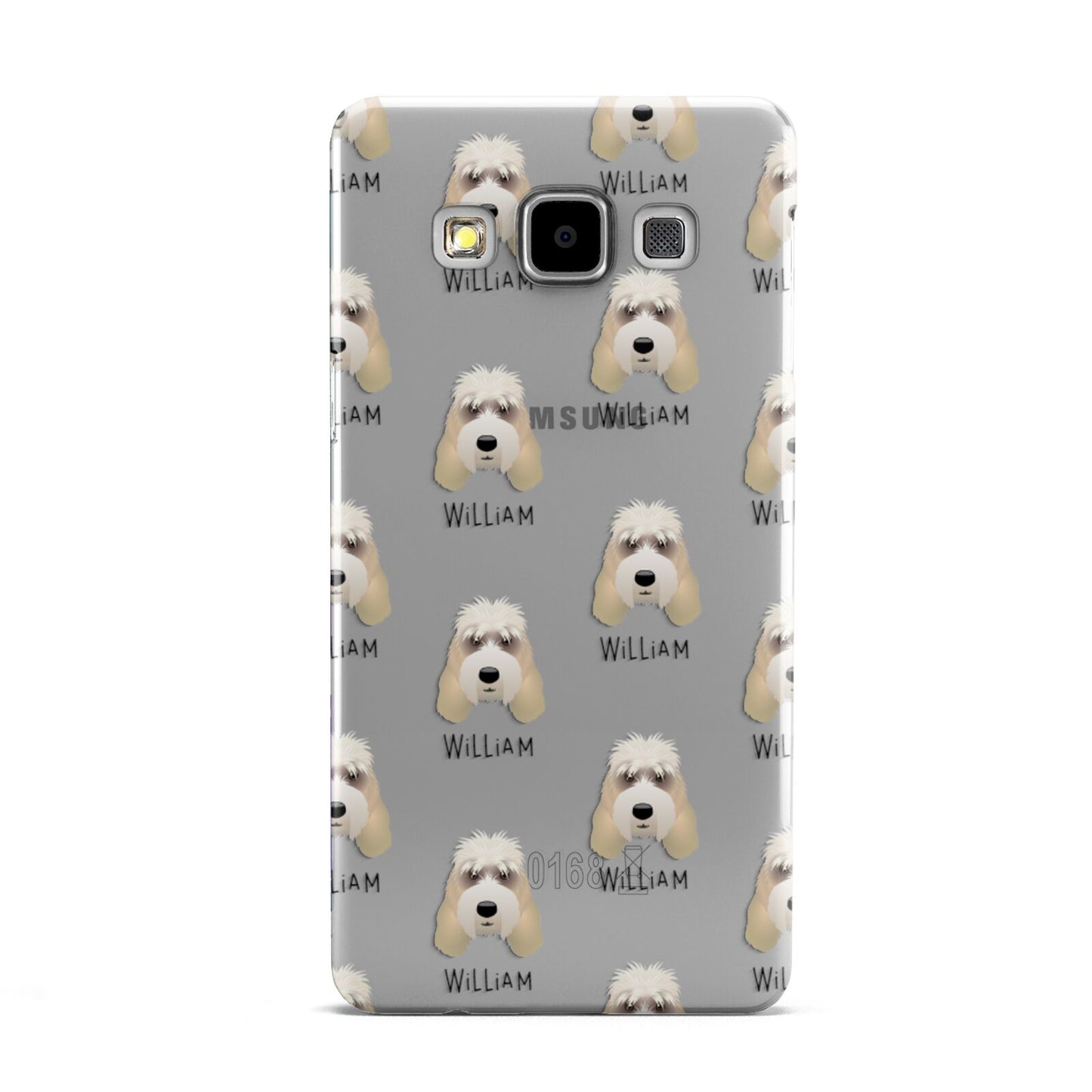 Grand Basset Griffon Vendeen Icon with Name Samsung Galaxy A5 Case