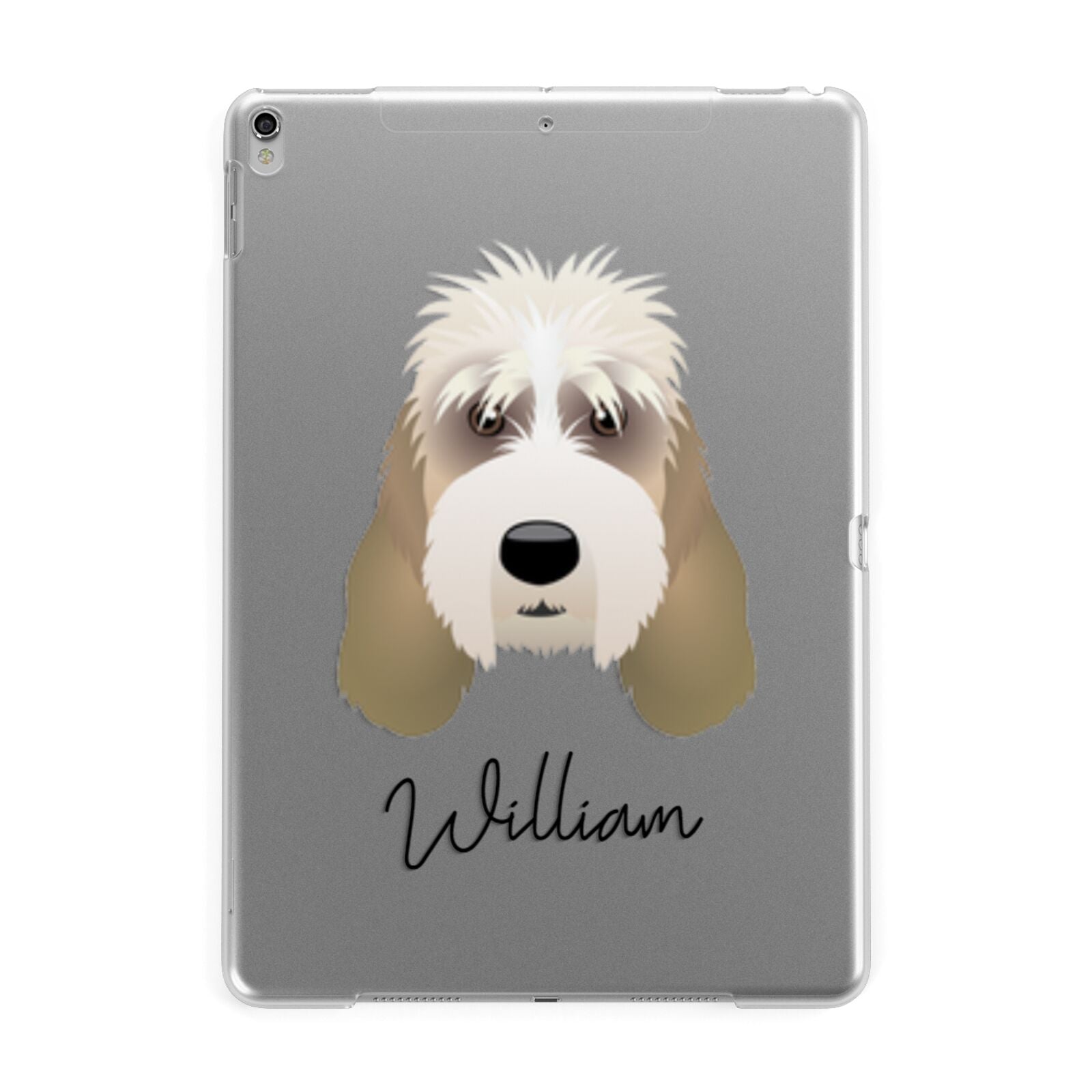 Grand Basset Griffon Vendeen Personalised Apple iPad Silver Case