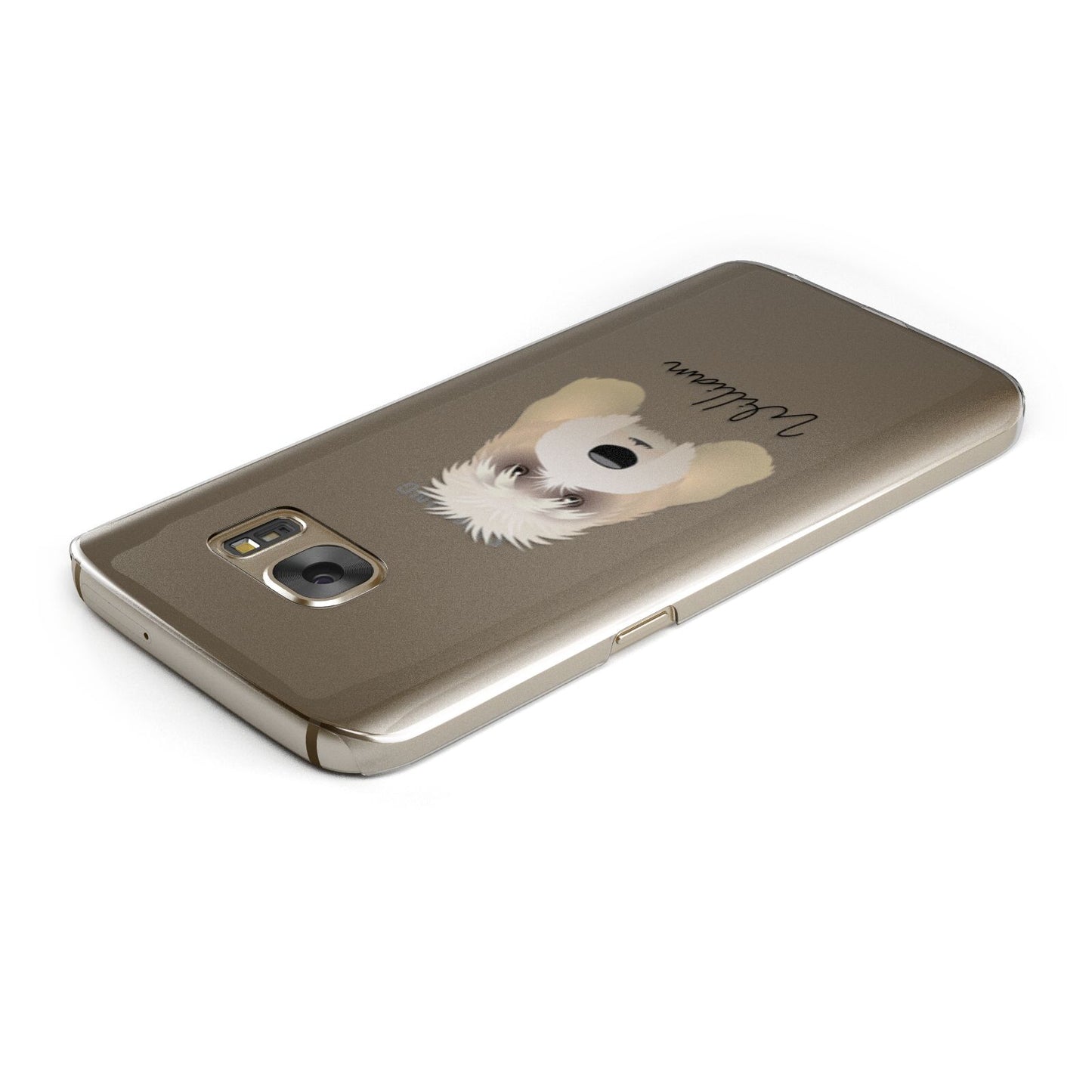 Grand Basset Griffon Vendeen Personalised Samsung Galaxy Case Top Cutout