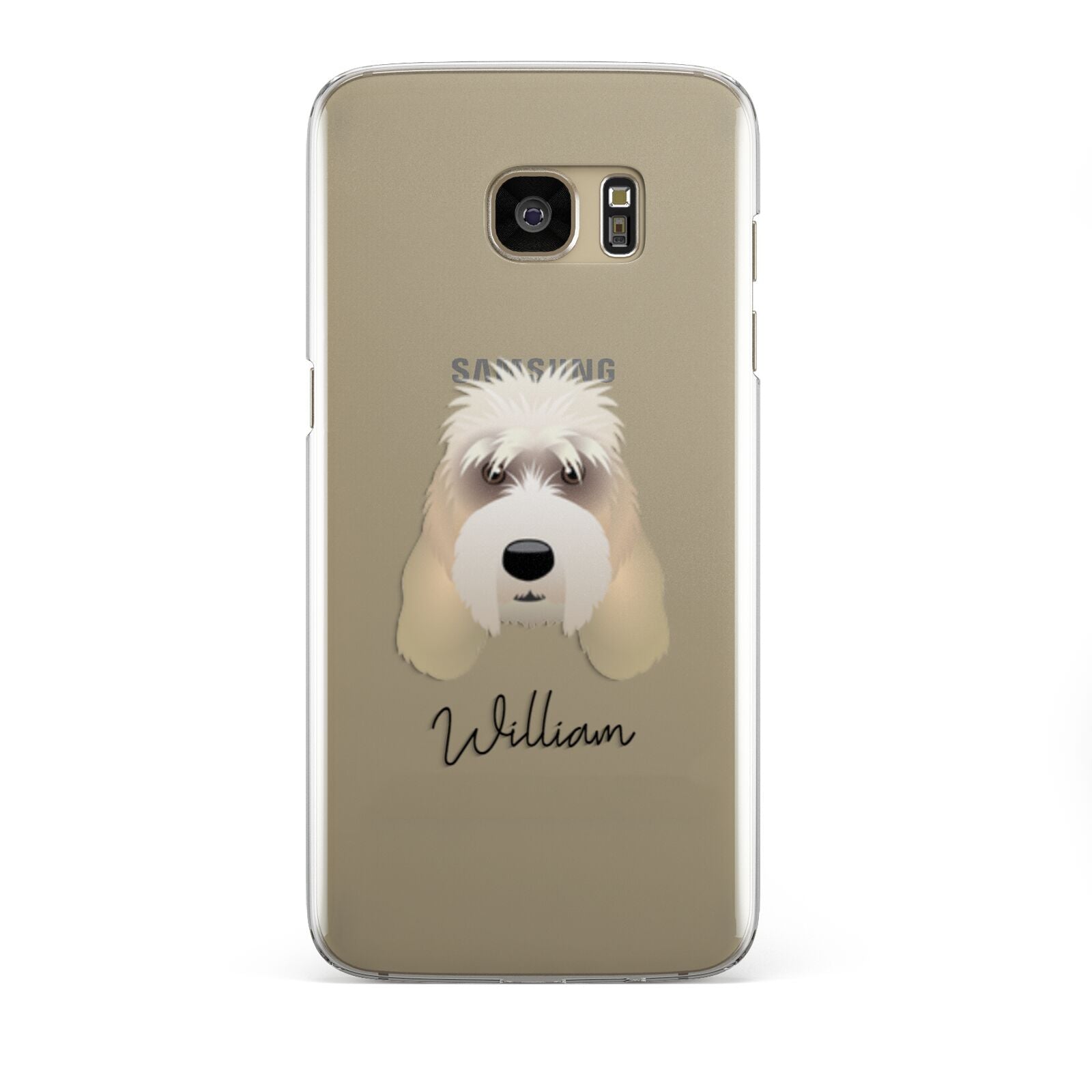 Grand Basset Griffon Vendeen Personalised Samsung Galaxy S7 Edge Case