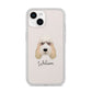 Grand Basset Griffon Vendeen Personalised iPhone 14 Clear Tough Case Starlight