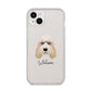 Grand Basset Griffon Vendeen Personalised iPhone 14 Plus Clear Tough Case Starlight