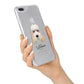 Grand Basset Griffon Vendeen Personalised iPhone 7 Plus Bumper Case on Silver iPhone Alternative Image