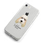 Grand Basset Griffon Vendeen Personalised iPhone 8 Bumper Case on Silver iPhone Alternative Image