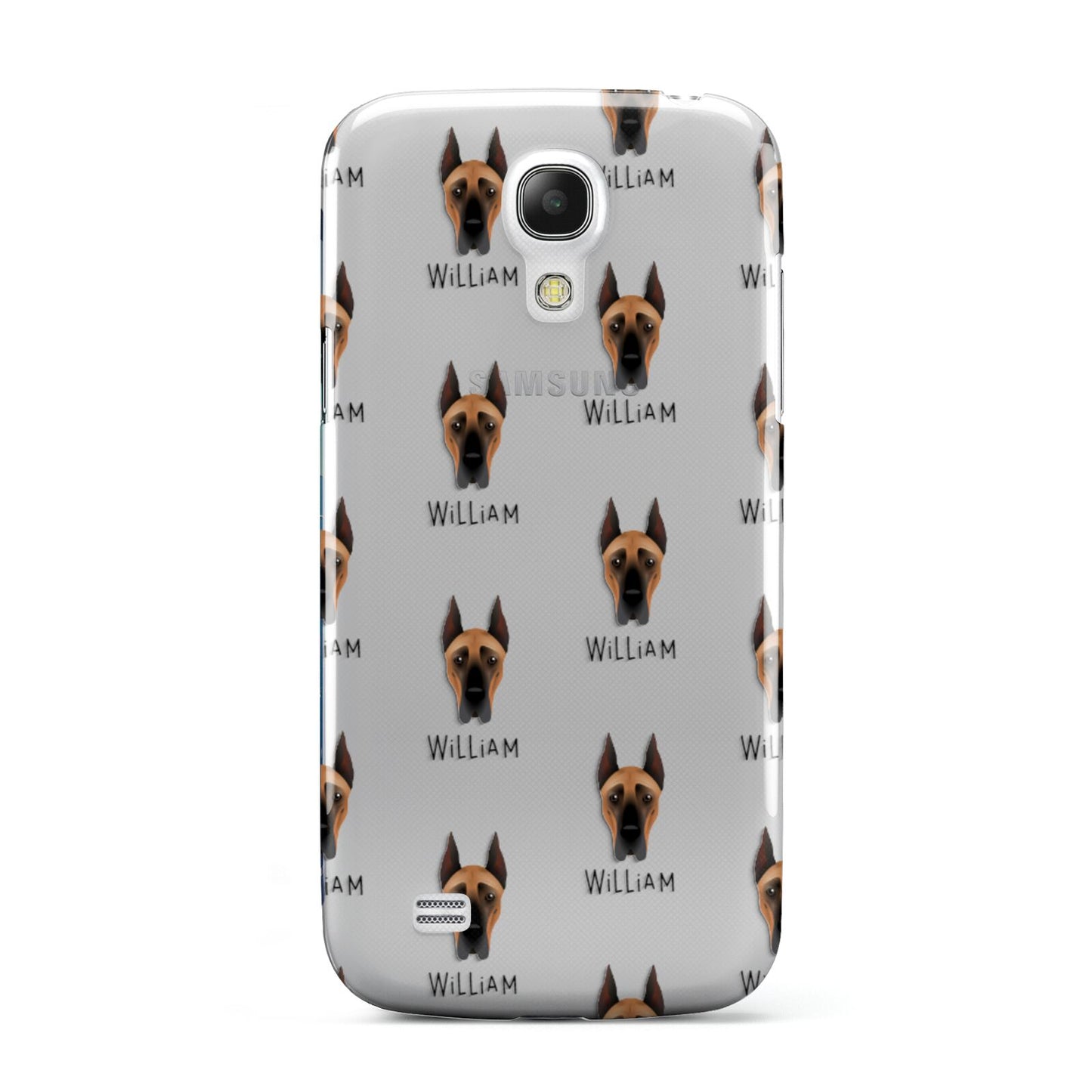 Great Dane Icon with Name Samsung Galaxy S4 Mini Case