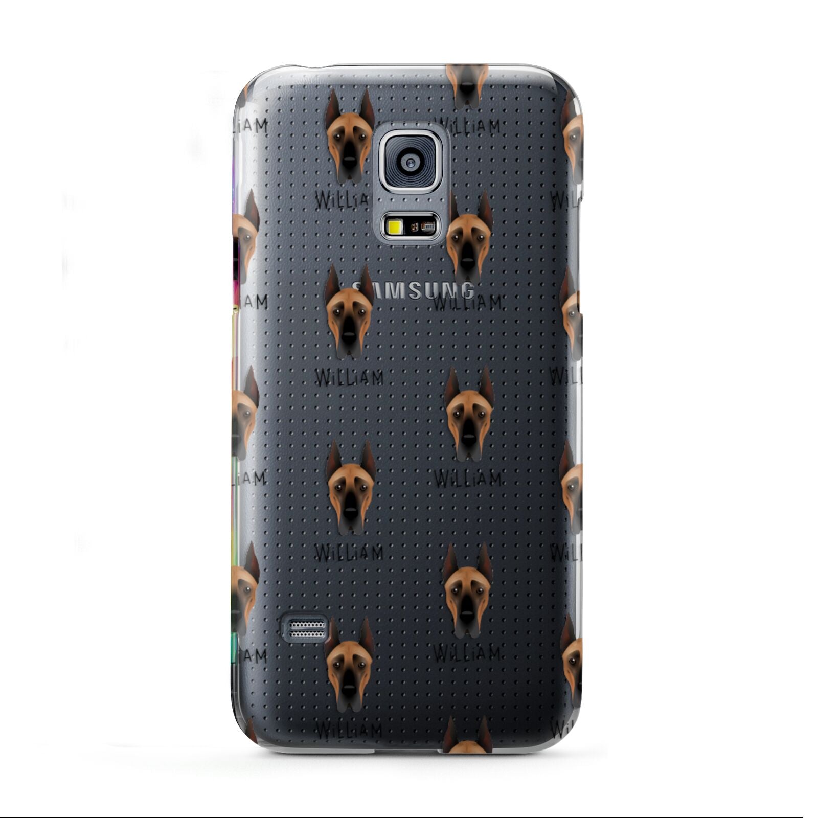 Great Dane Icon with Name Samsung Galaxy S5 Mini Case