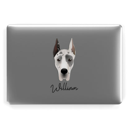 Great Dane Personalised Apple MacBook Case