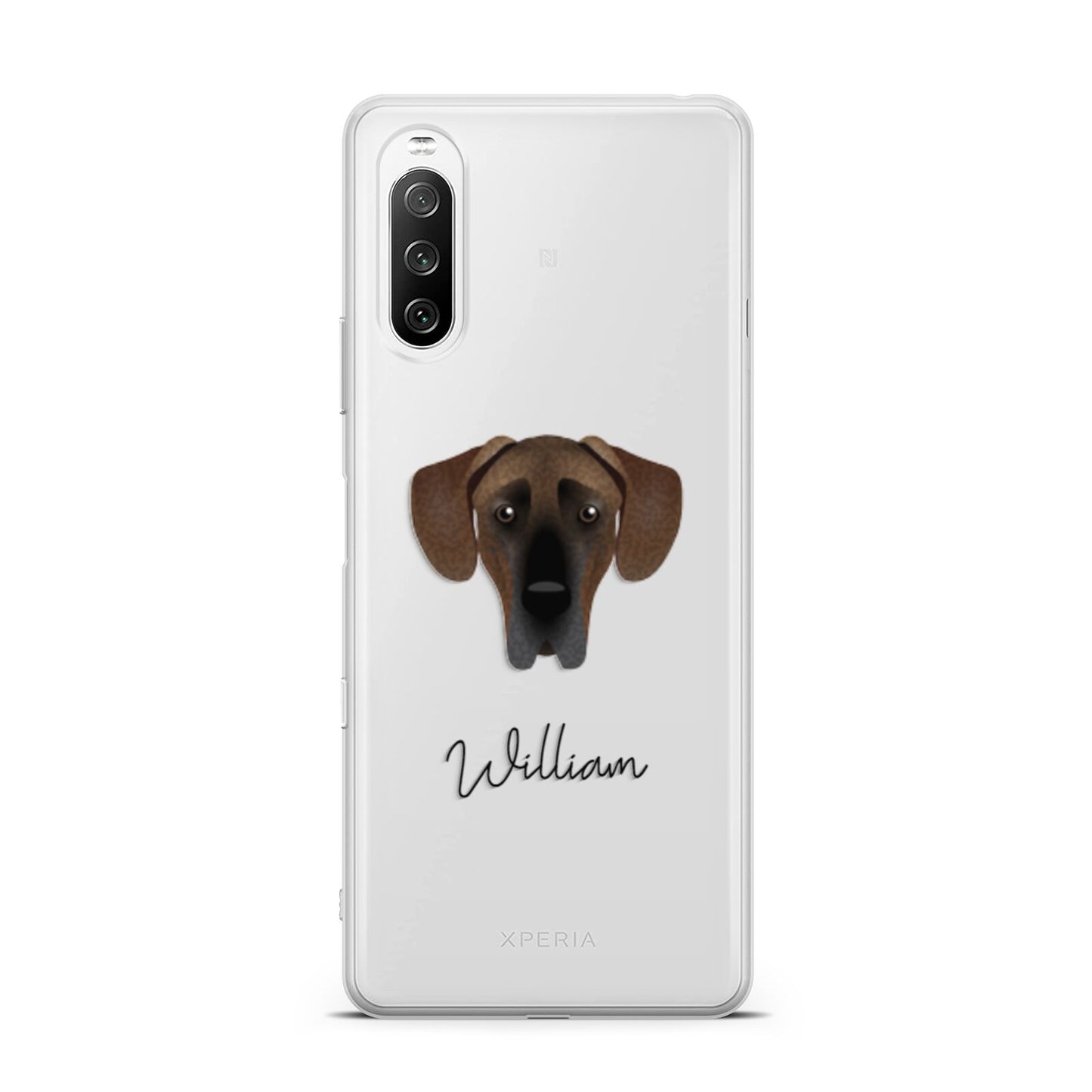 Great Dane Personalised Sony Xperia 10 III Case