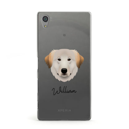 Great Pyrenees Personalised Sony Xperia Case