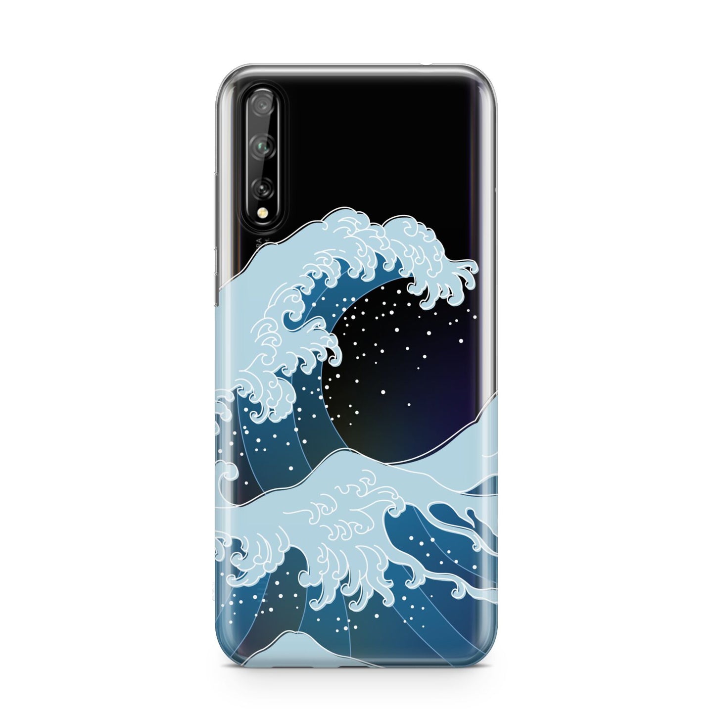 Great Wave Illustration Huawei Enjoy 10s Phone Case