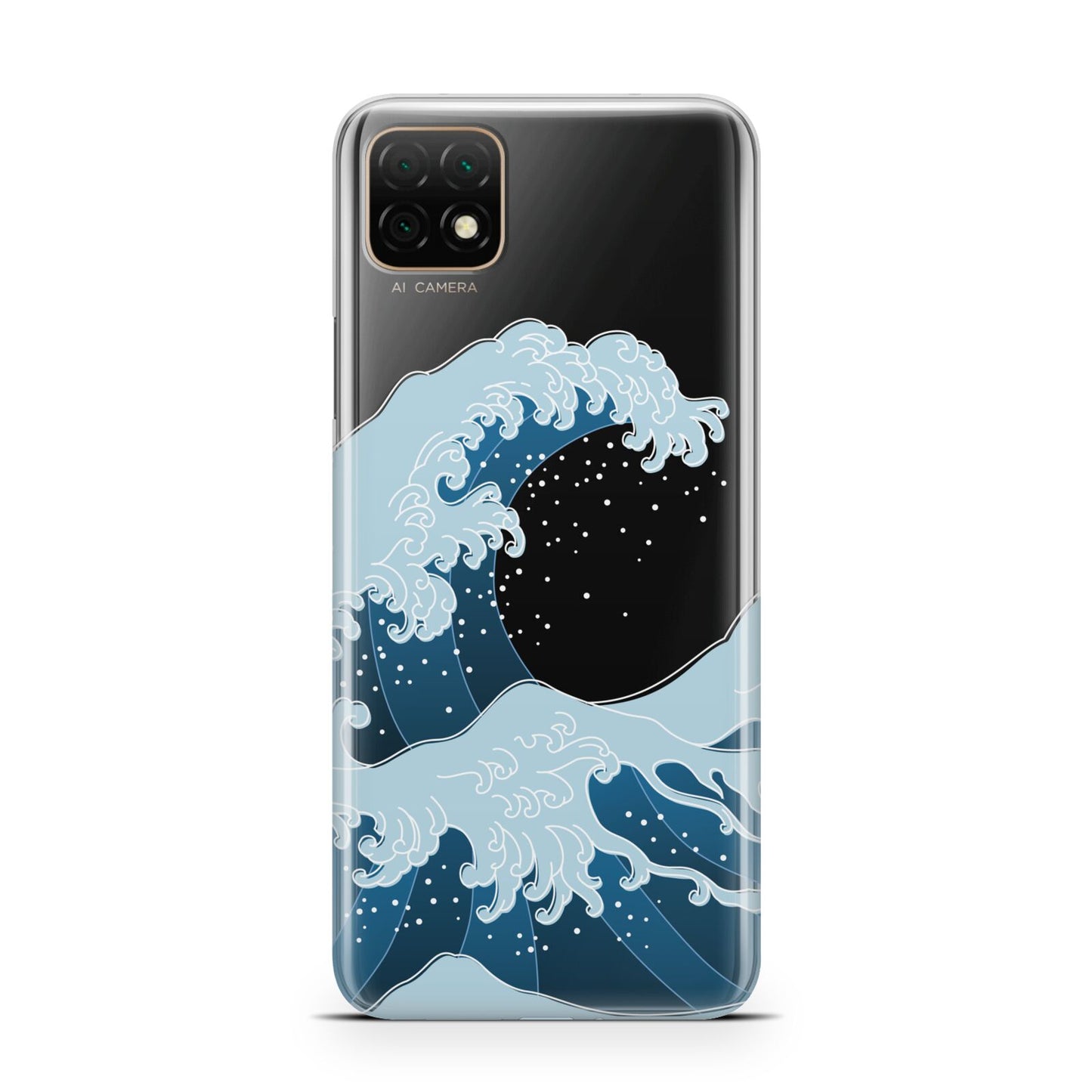 Great Wave Illustration Huawei Enjoy 20 Phone Case