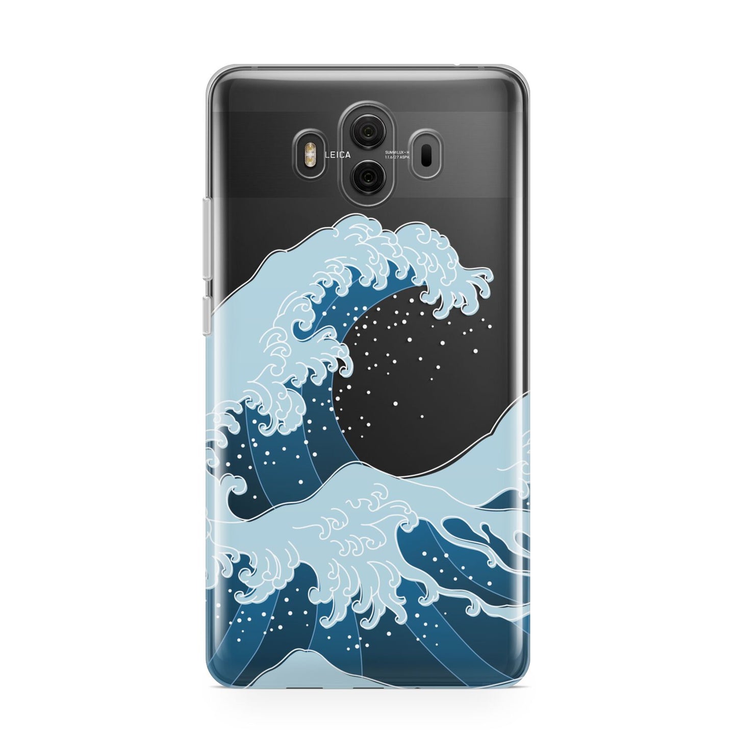 Great Wave Illustration Huawei Mate 10 Protective Phone Case