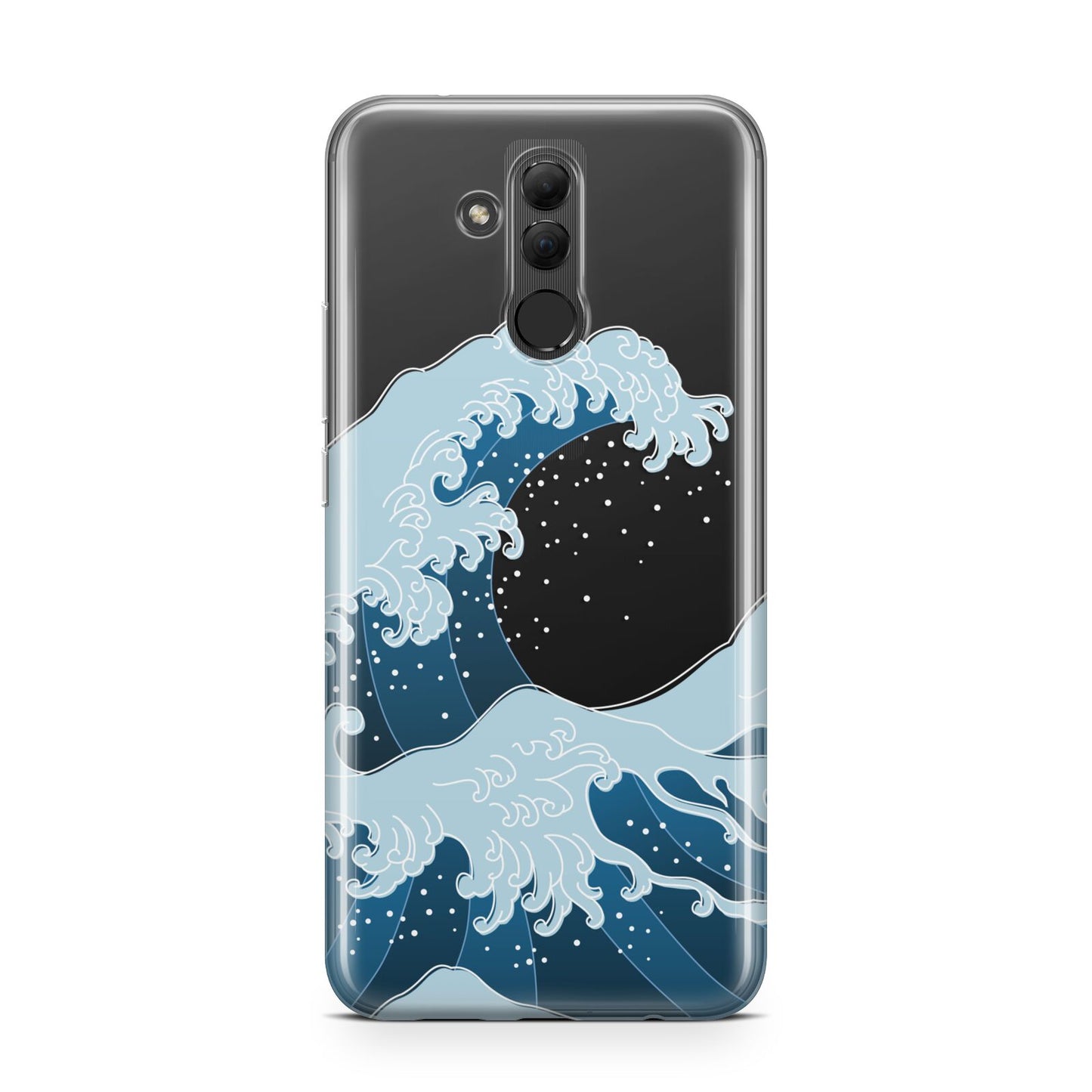 Great Wave Illustration Huawei Mate 20 Lite