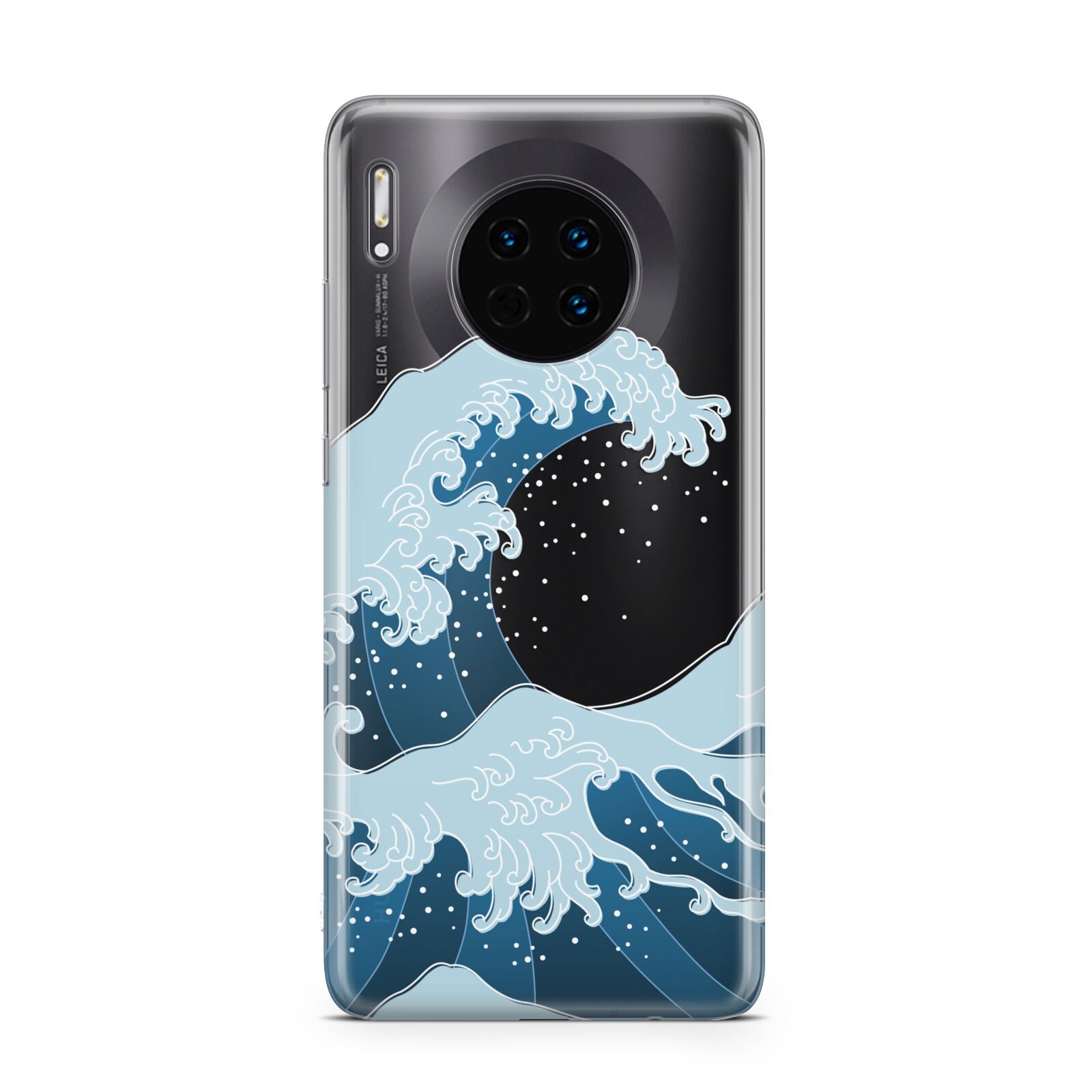 Great Wave Illustration Huawei Mate 30