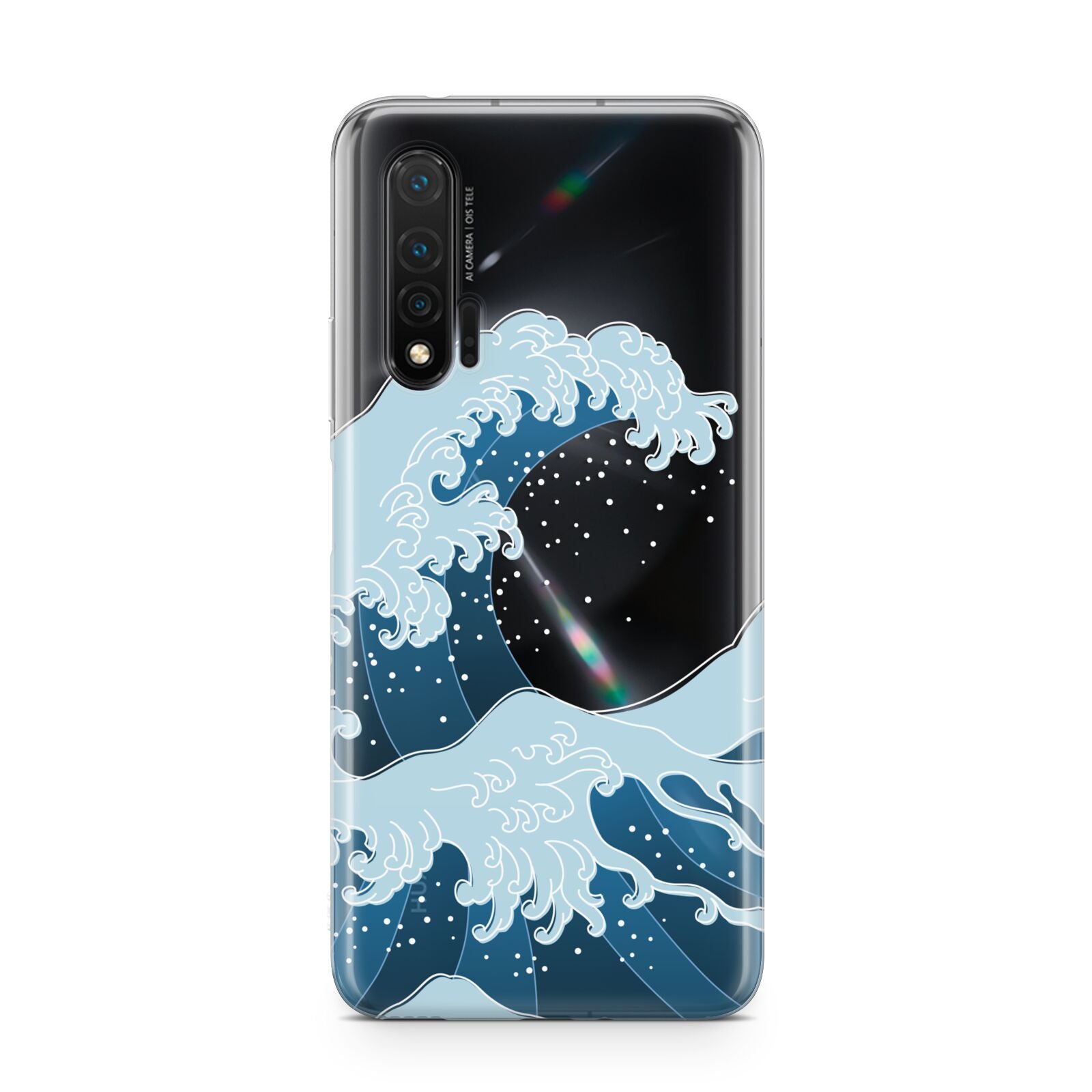 Great Wave Illustration Huawei Nova 6 Phone Case