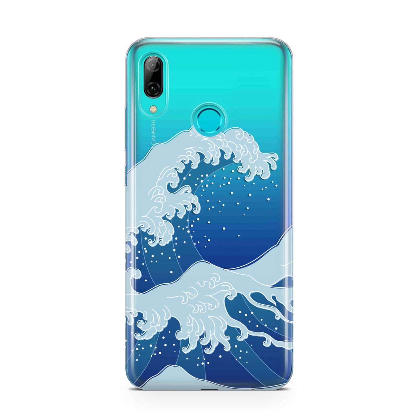 Great Wave Illustration Huawei P Smart 2019 Case