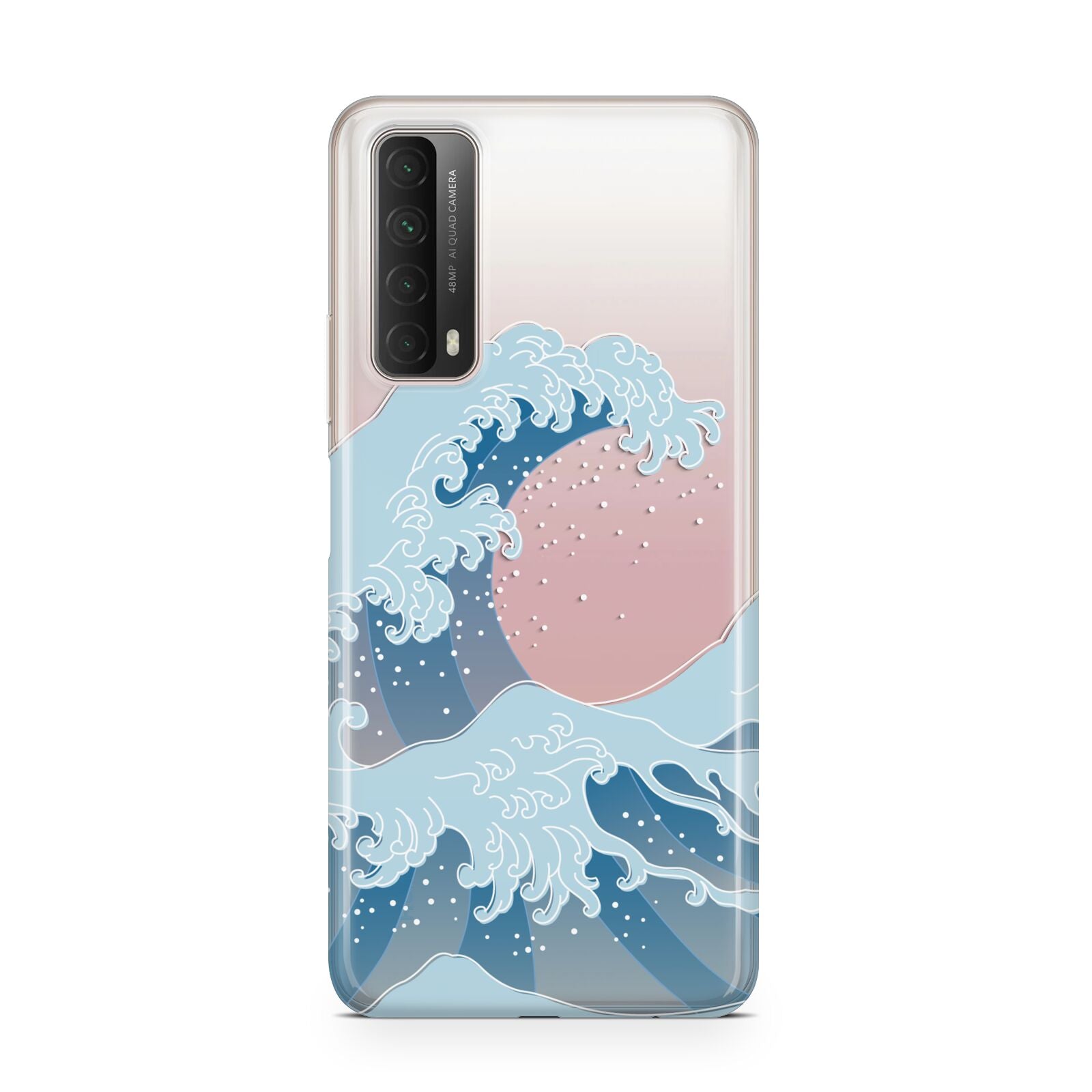 Great Wave Illustration Huawei P Smart 2021