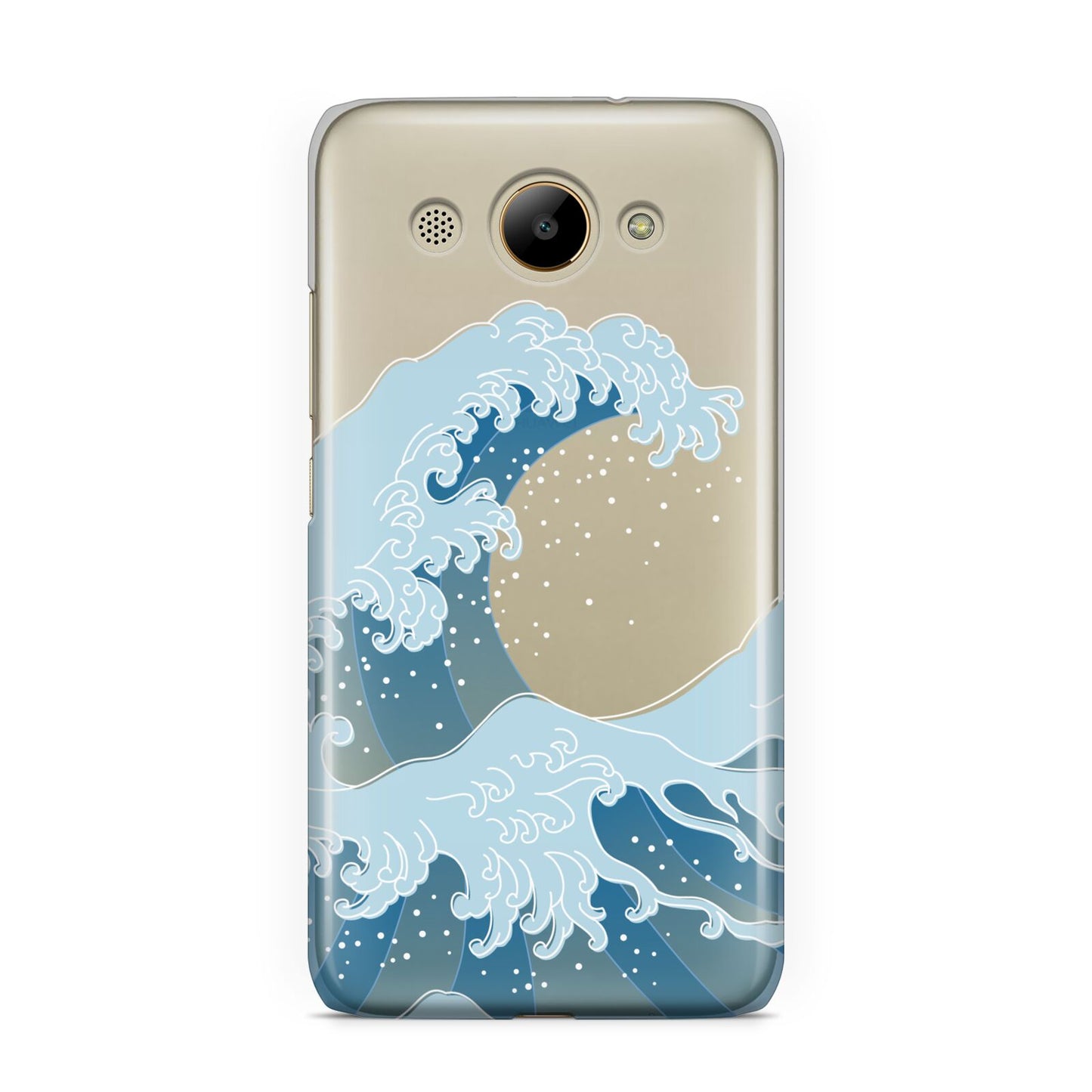 Great Wave Illustration Huawei Y3 2017