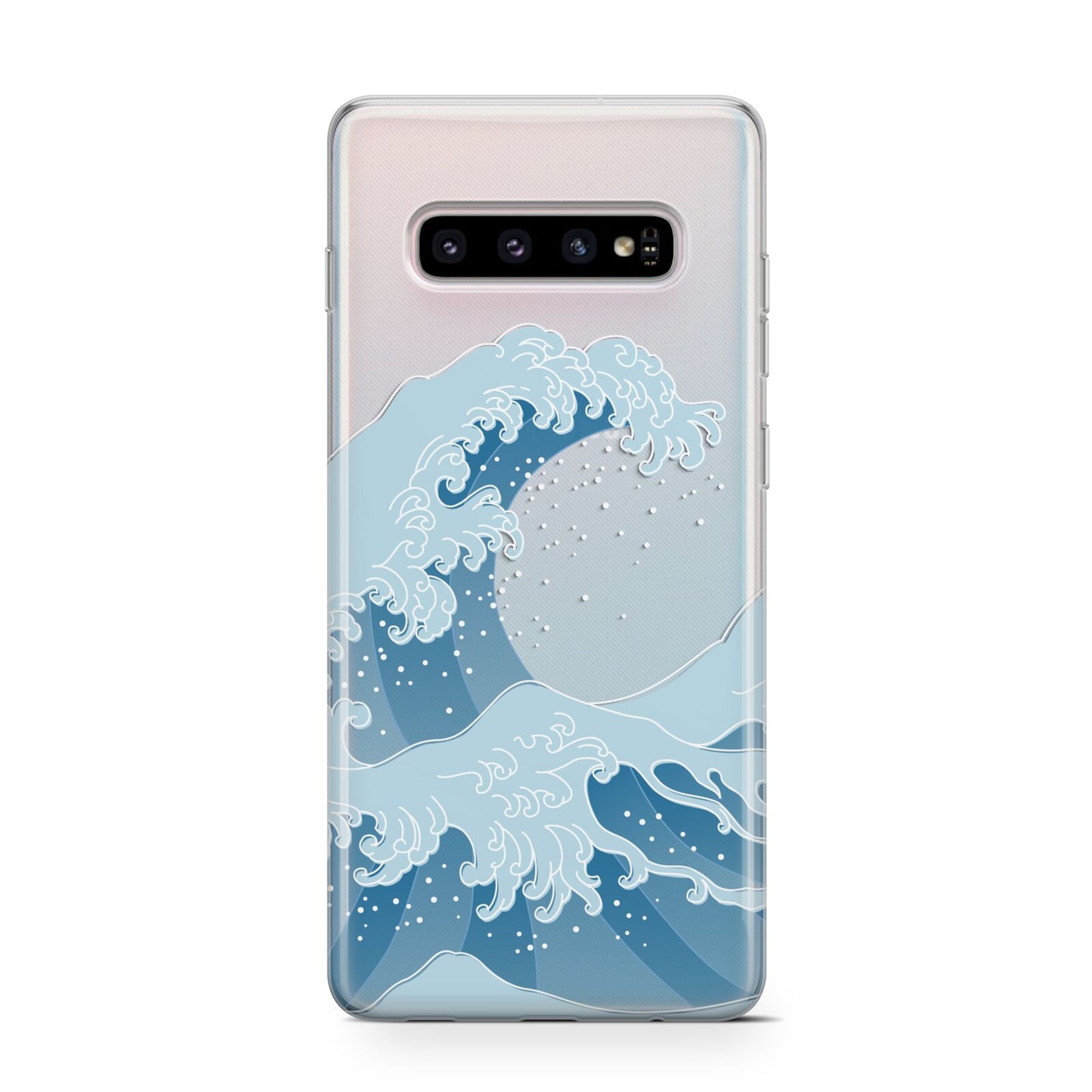 Great Wave Illustration Protective Samsung Galaxy Case