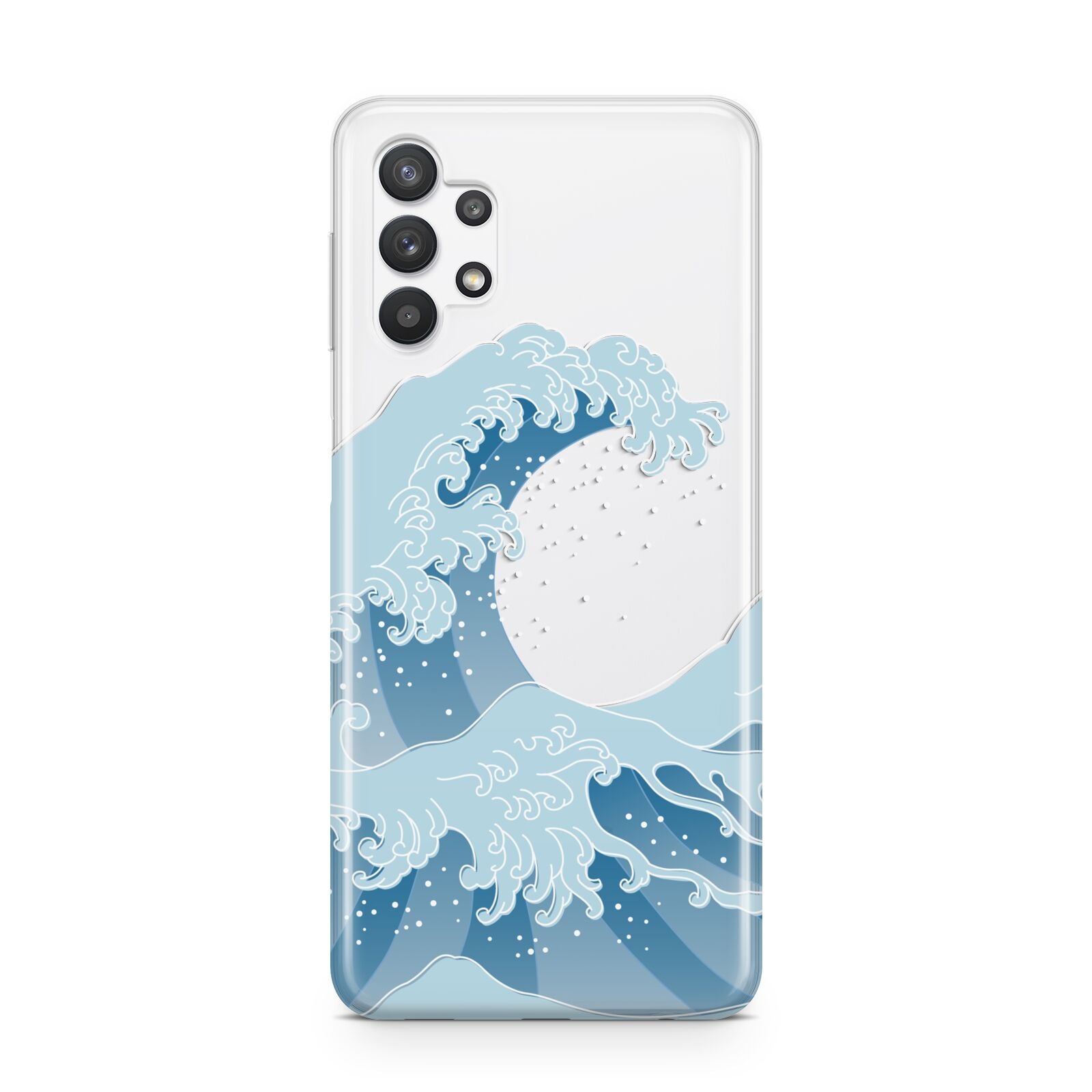 Great Wave Illustration Samsung A32 5G Case