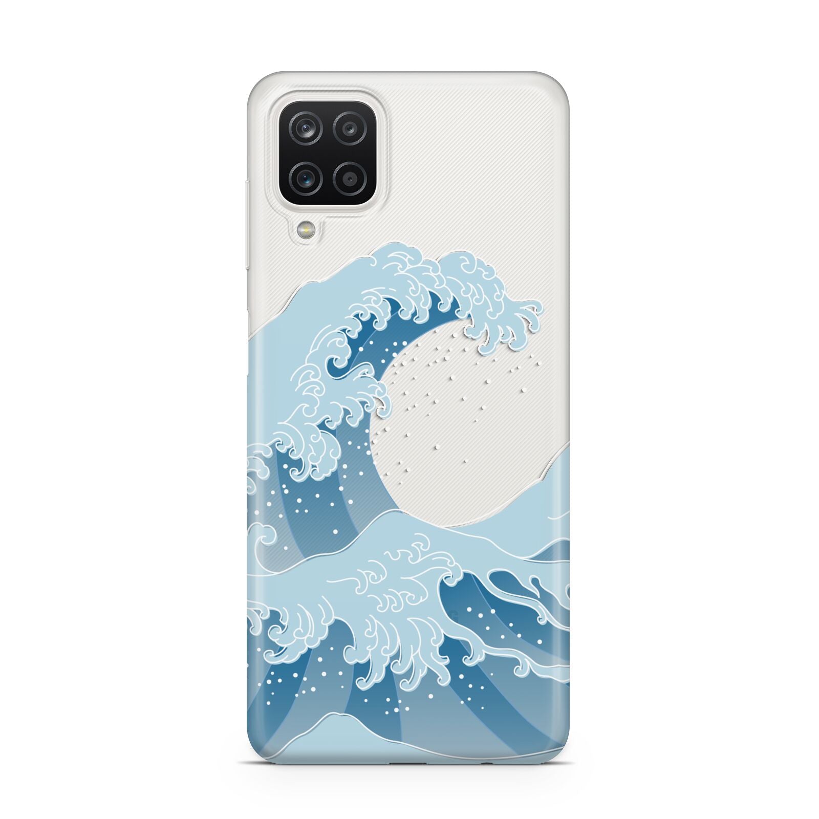 Great Wave Illustration Samsung M12 Case