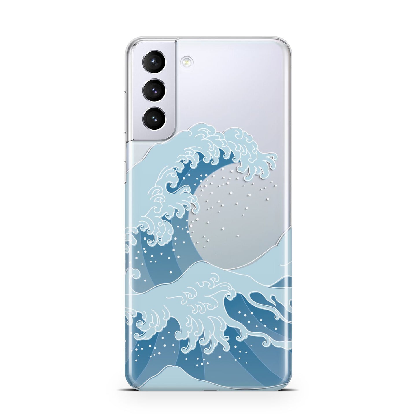 Great Wave Illustration Samsung S21 Plus Case