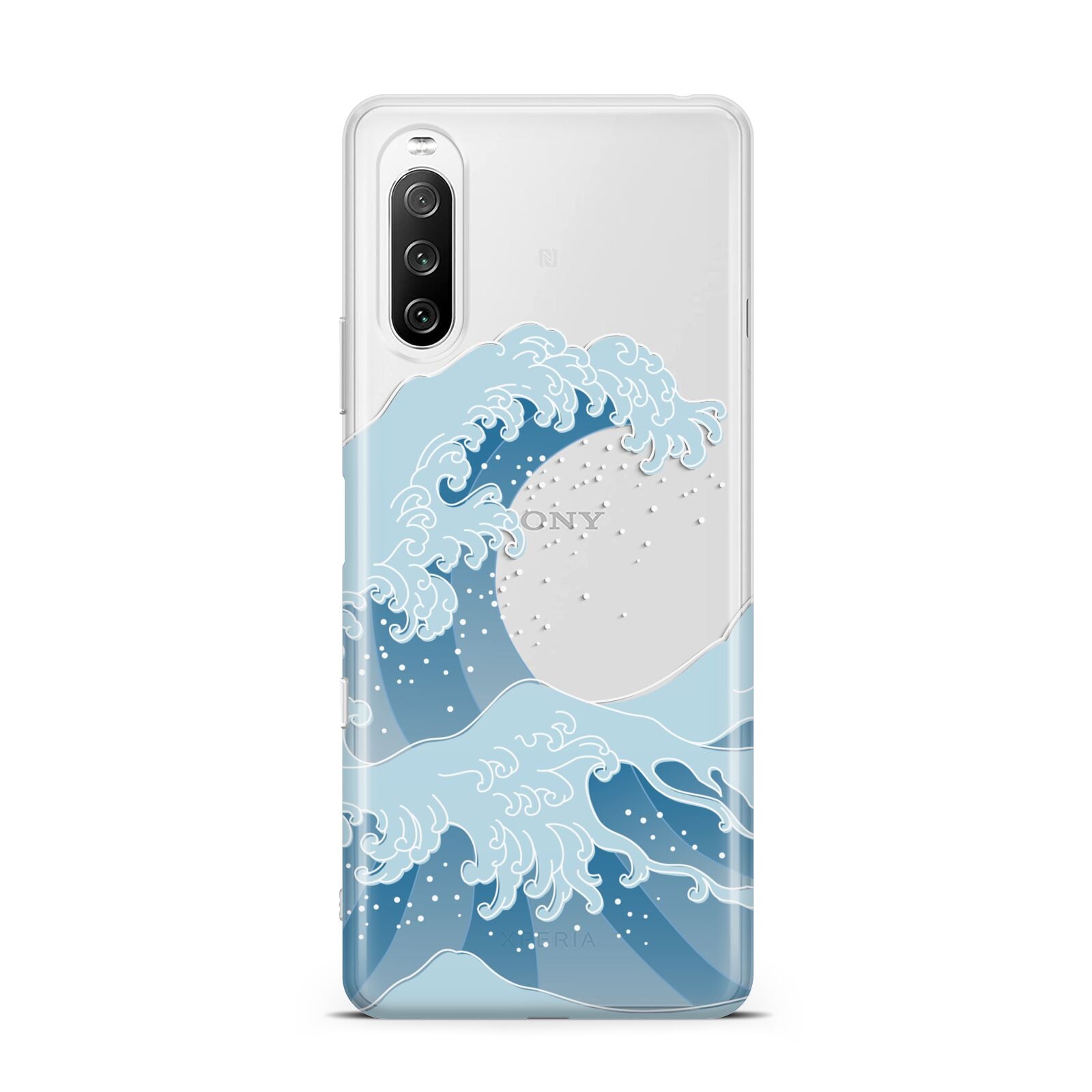 Great Wave Illustration Sony Xperia 10 III Case