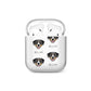 Greater Swiss Mountain Dog Icon with Name AirPods Case