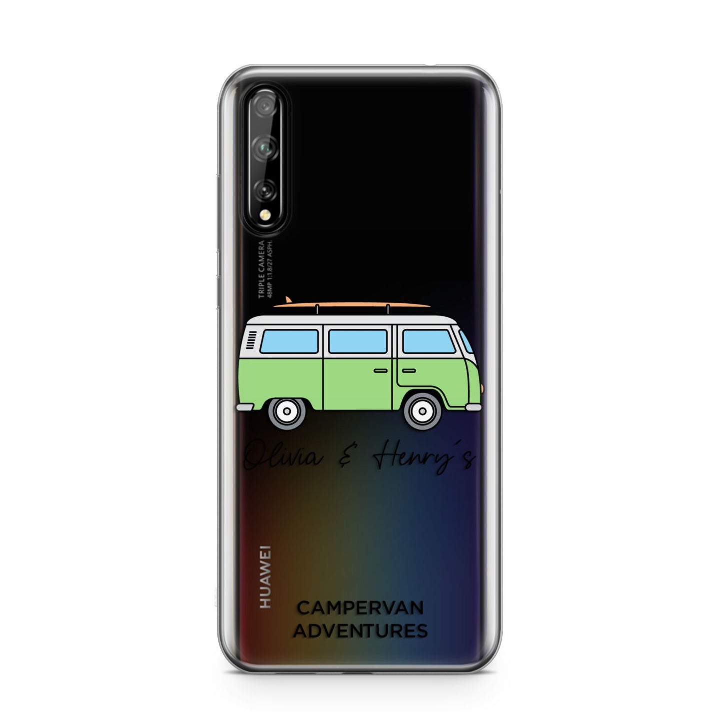 Green Bespoke Campervan Adventures Huawei Enjoy 10s Phone Case