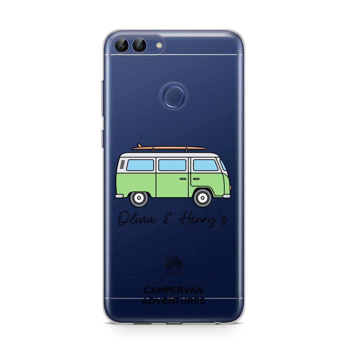 Green Bespoke Campervan Adventures Huawei P Smart Case