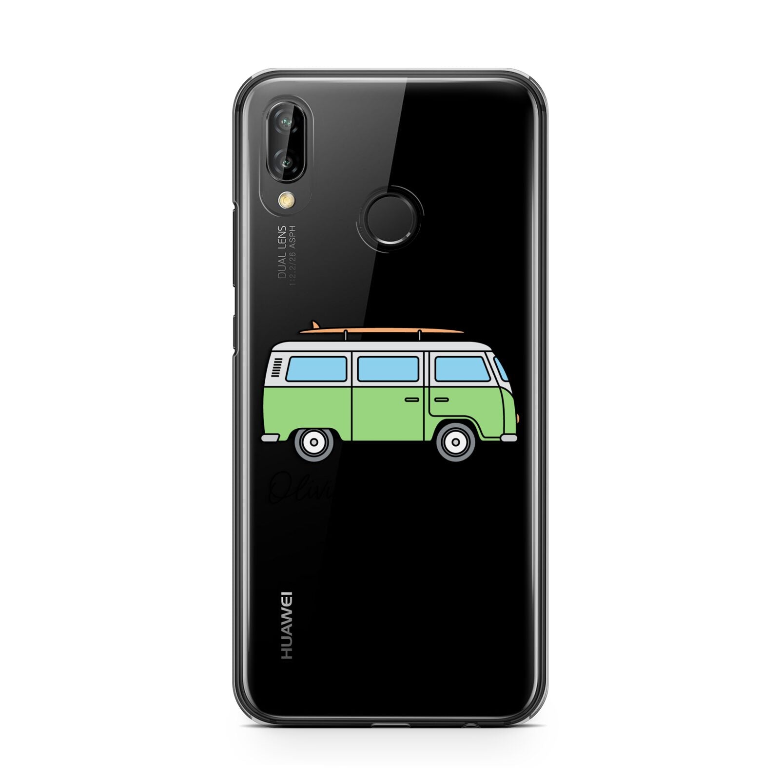 Green Bespoke Campervan Adventures Huawei P20 Lite Phone Case