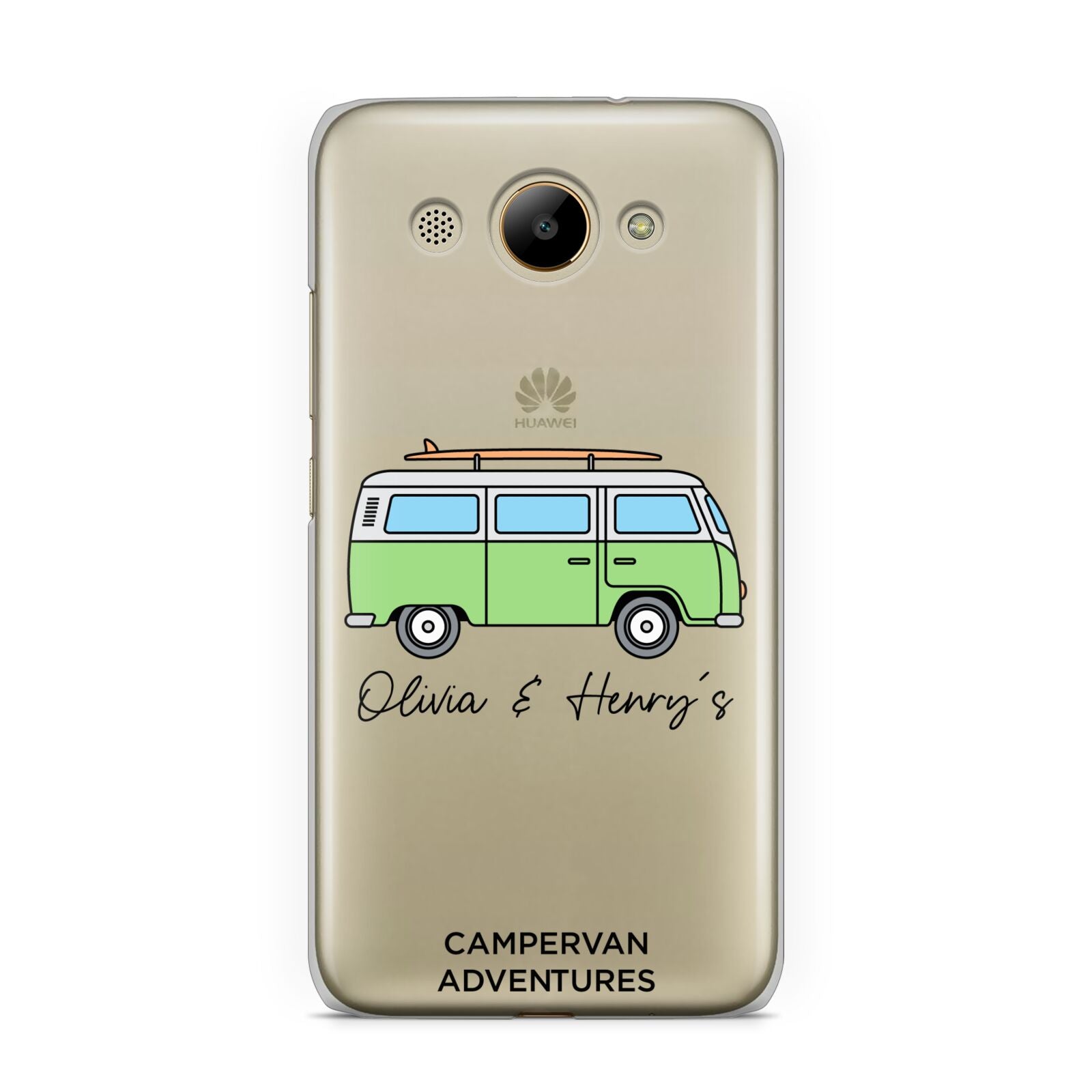 Green Bespoke Campervan Adventures Huawei Y3 2017