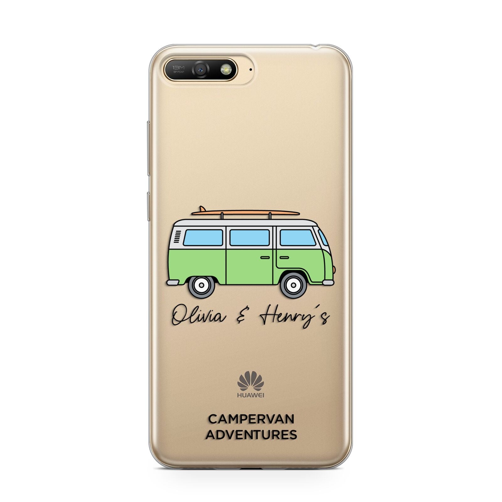 Green Bespoke Campervan Adventures Huawei Y6 2018