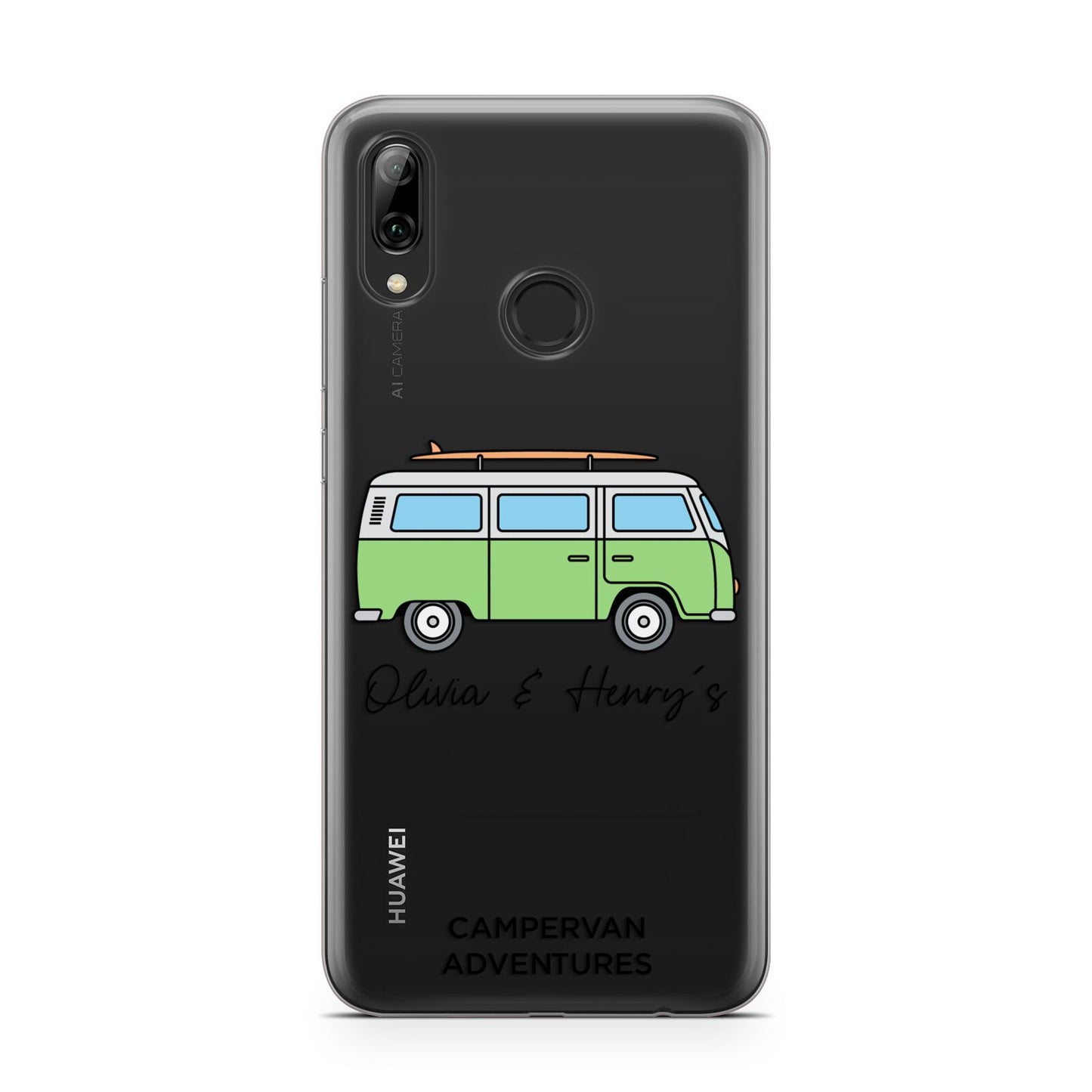 Green Bespoke Campervan Adventures Huawei Y7 2019