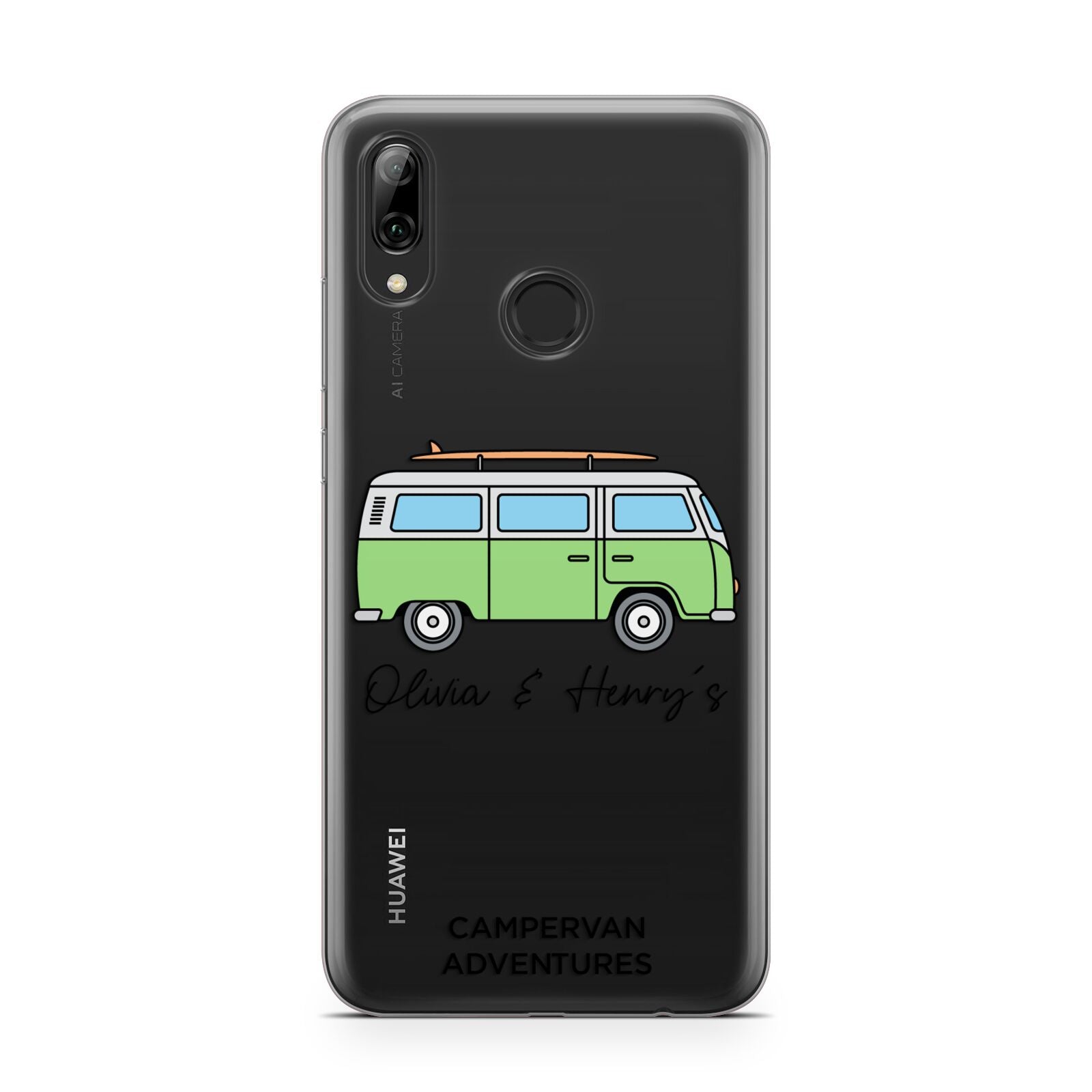 Green Bespoke Campervan Adventures Huawei Y7 2019