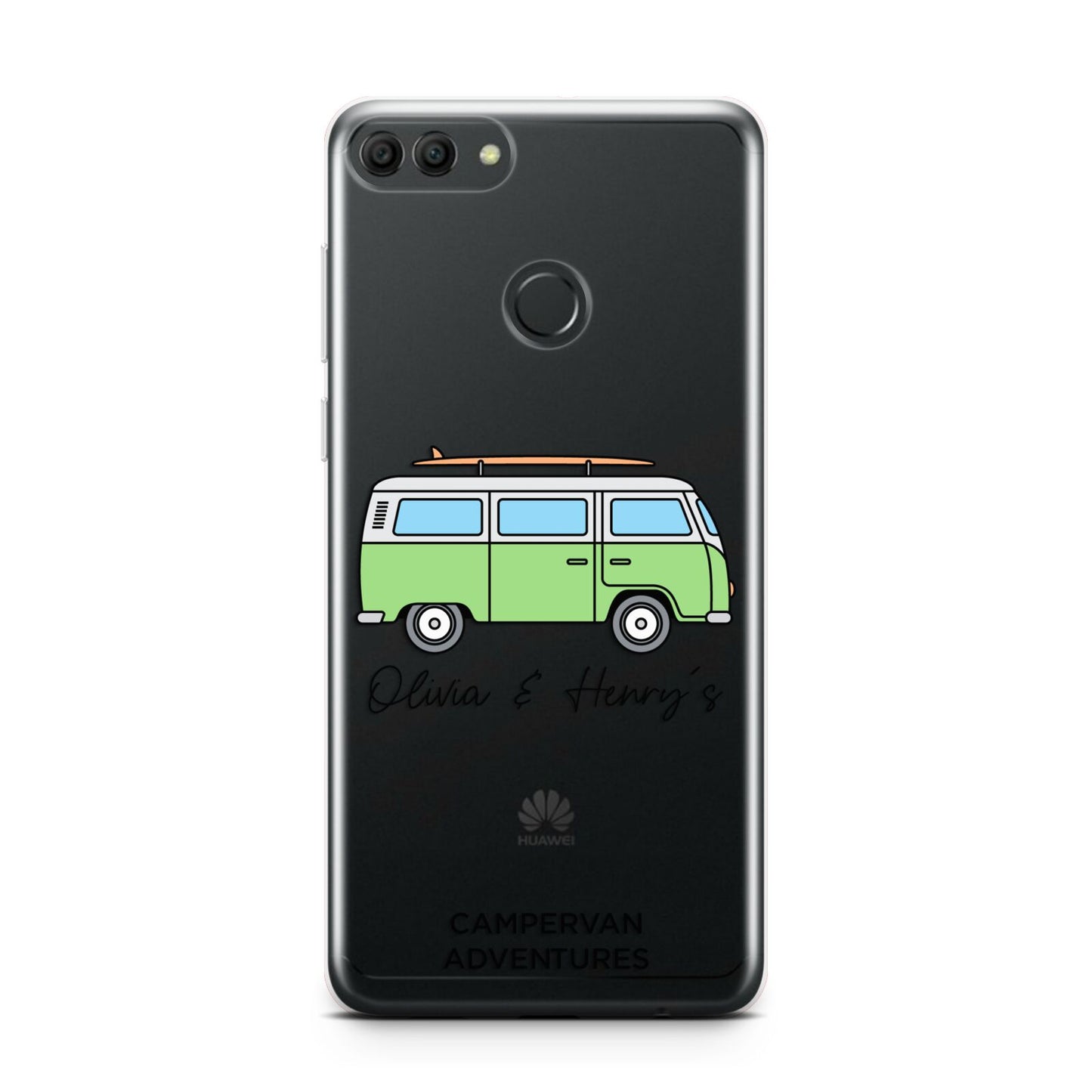 Green Bespoke Campervan Adventures Huawei Y9 2018