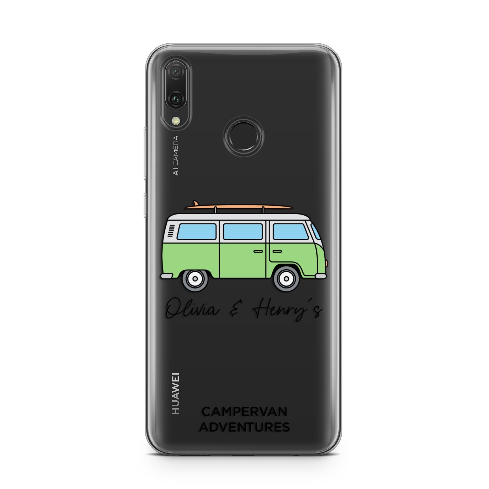 Green Bespoke Campervan Adventures Huawei Y9 2019