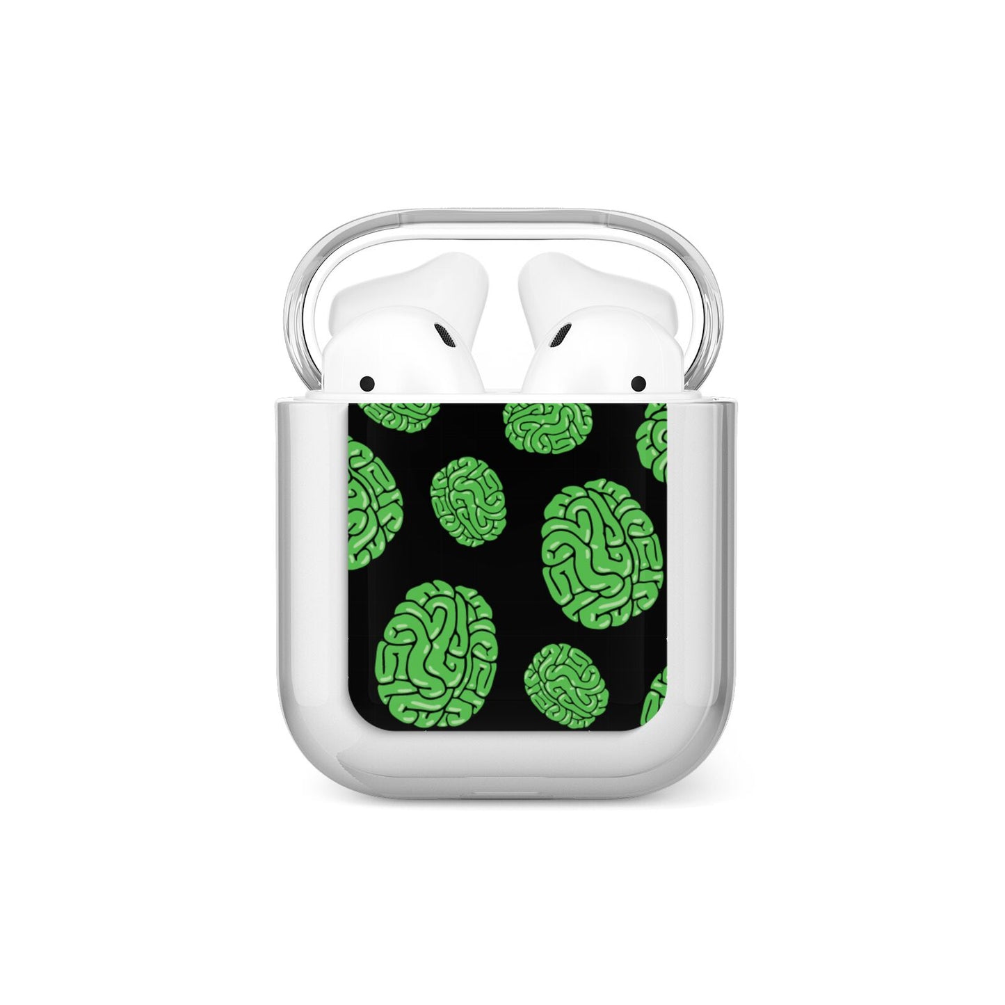 Green Brains AirPods Case