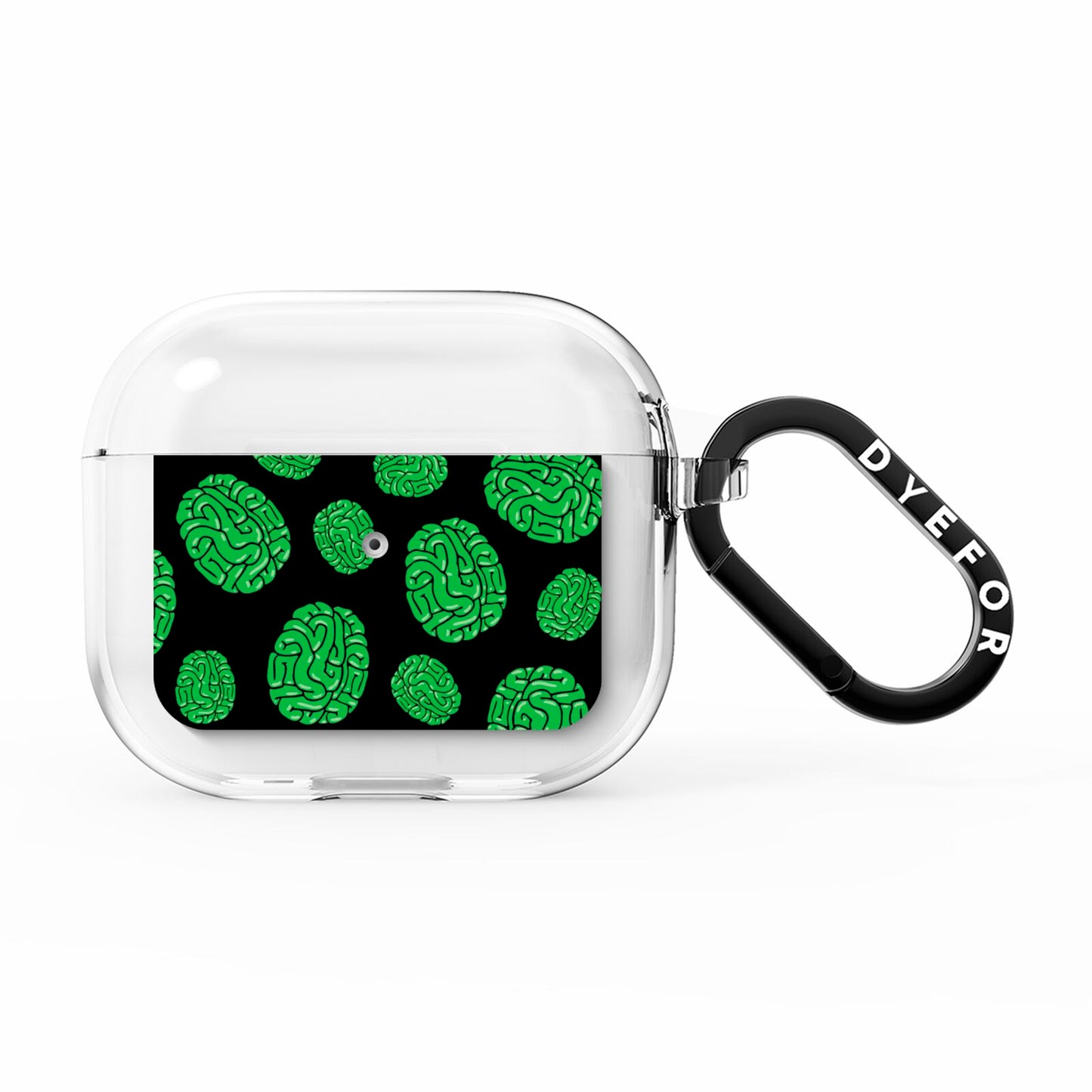 Green Brains AirPods Clear Case 3rd Gen