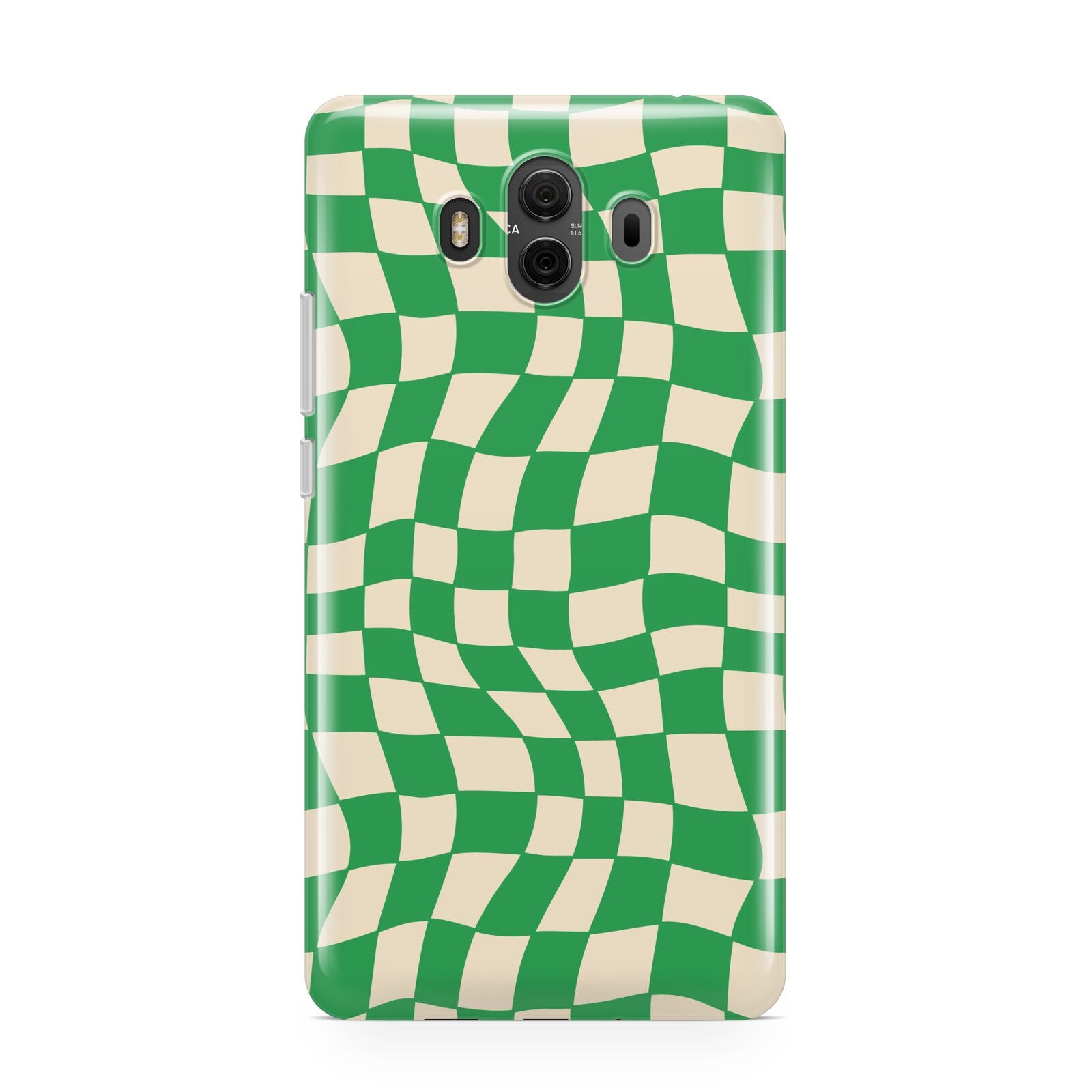 Green Check Huawei Mate 10 Protective Phone Case