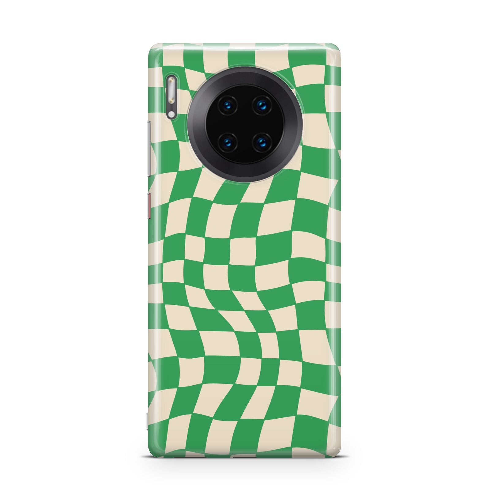 Green Check Huawei Mate 30 Pro Phone Case