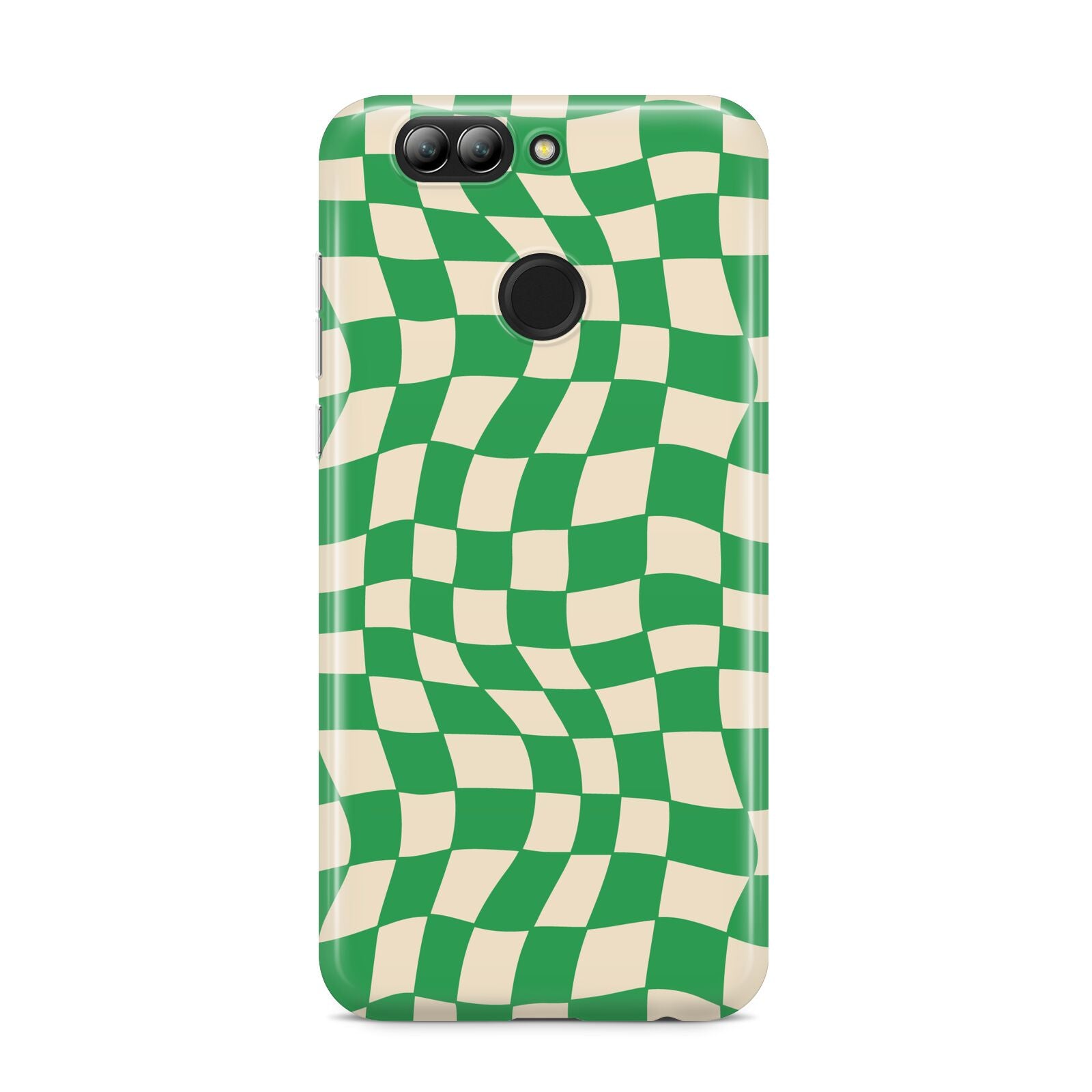 Green Check Huawei Nova 2s Phone Case