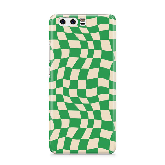 Green Check Huawei P10 Phone Case