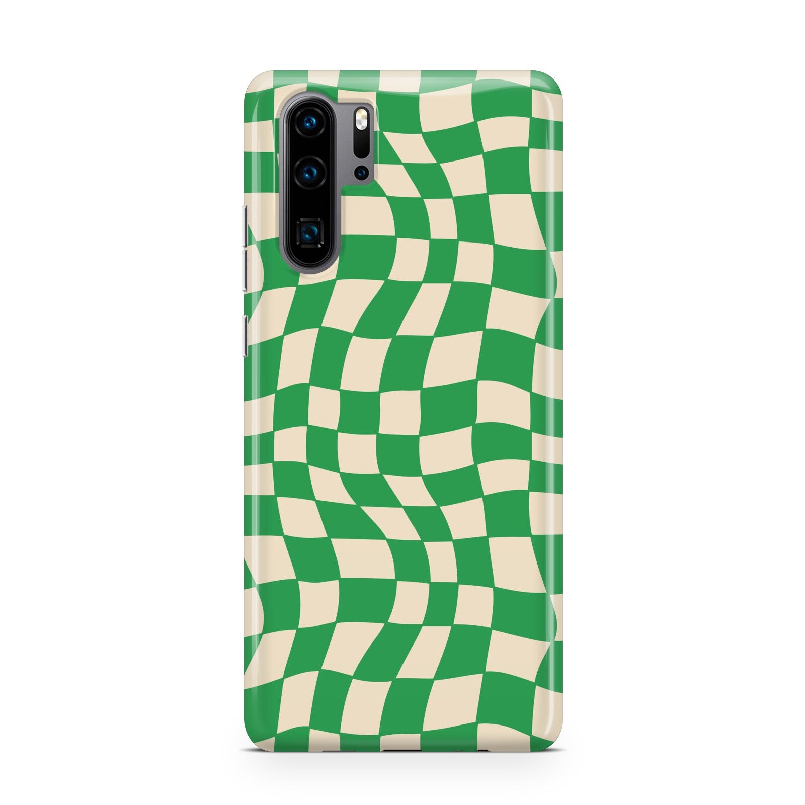 Green Check Huawei P30 Pro Phone Case