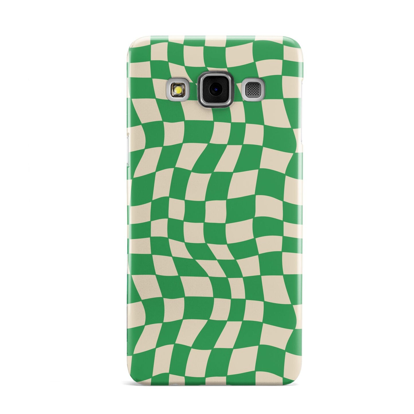 Green Check Samsung Galaxy A3 Case