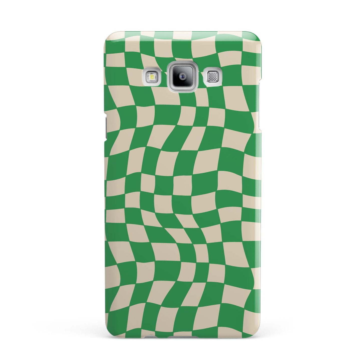 Green Check Samsung Galaxy A7 2015 Case