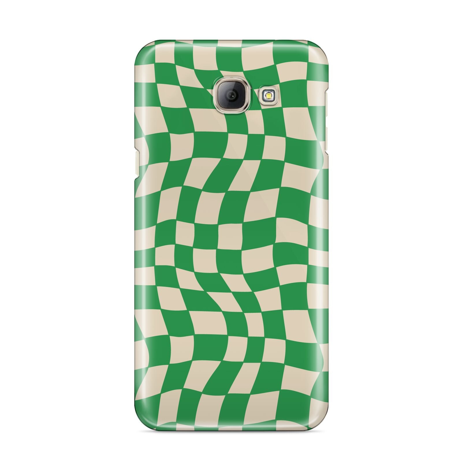 Green Check Samsung Galaxy A8 2016 Case