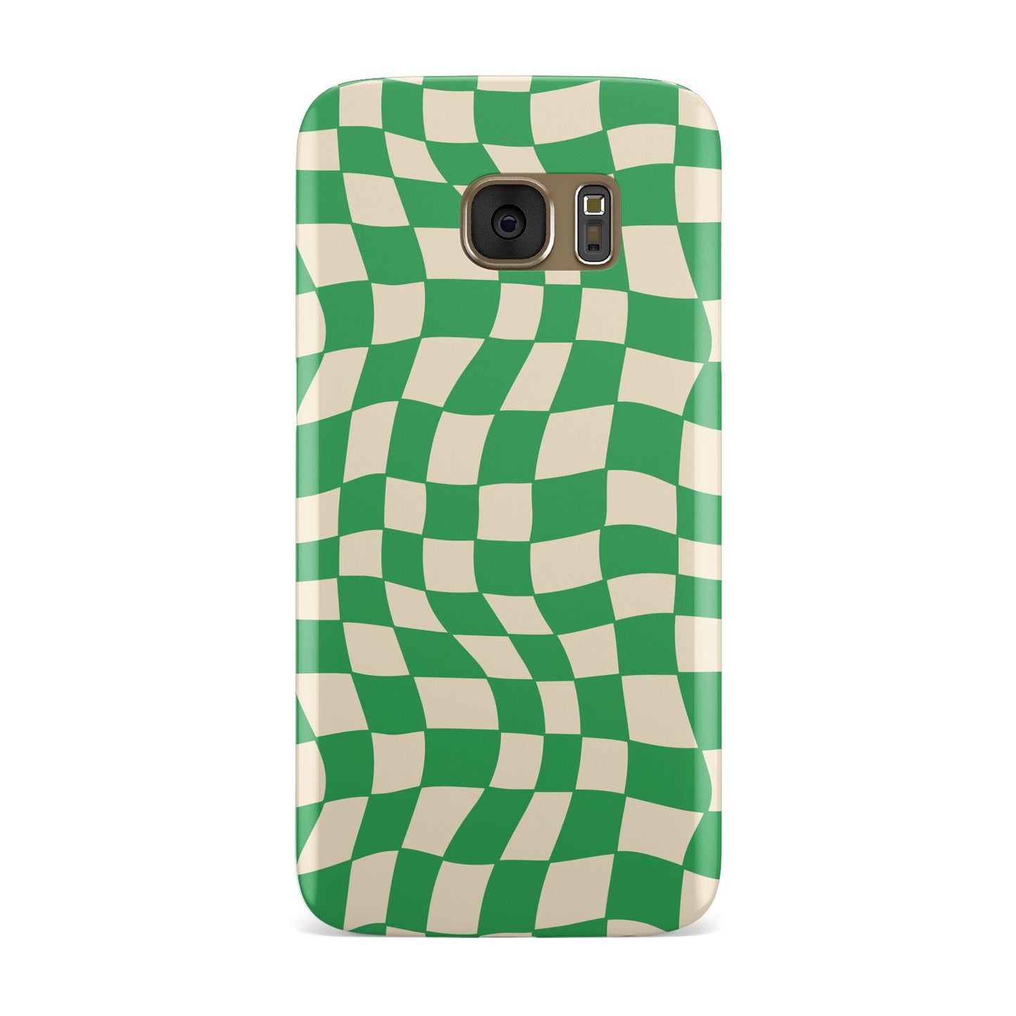 Green Check Samsung Galaxy Case