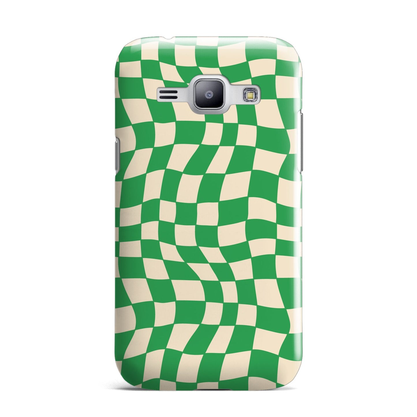 Green Check Samsung Galaxy J1 2015 Case